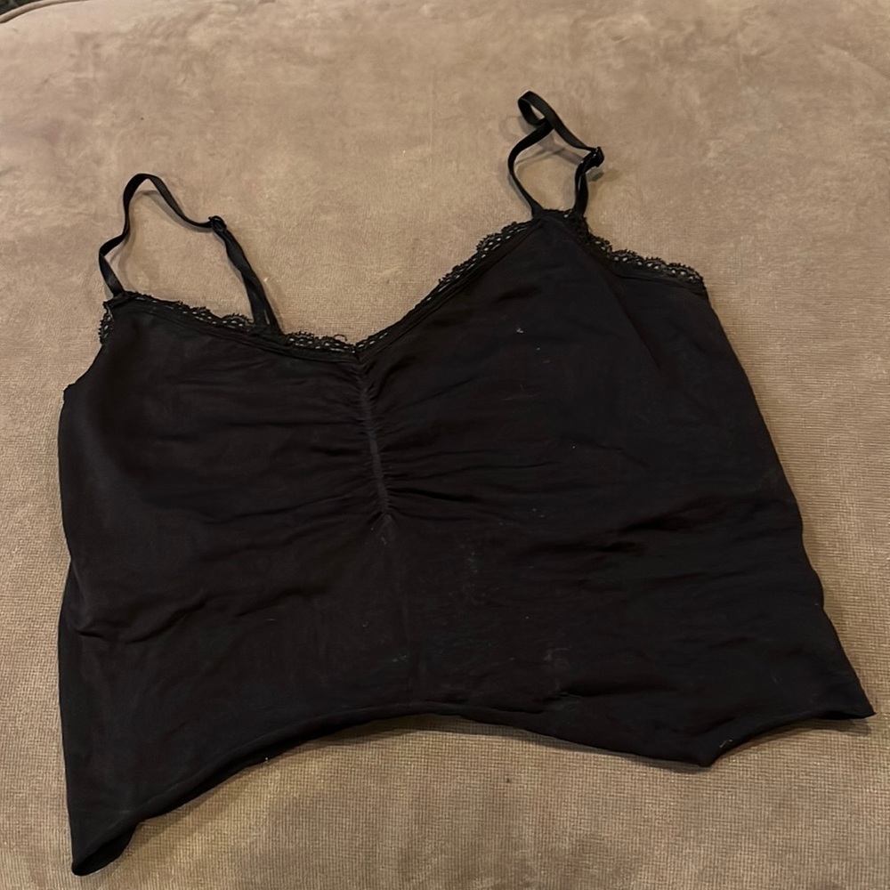 Victoria secret cropped lace bralette top